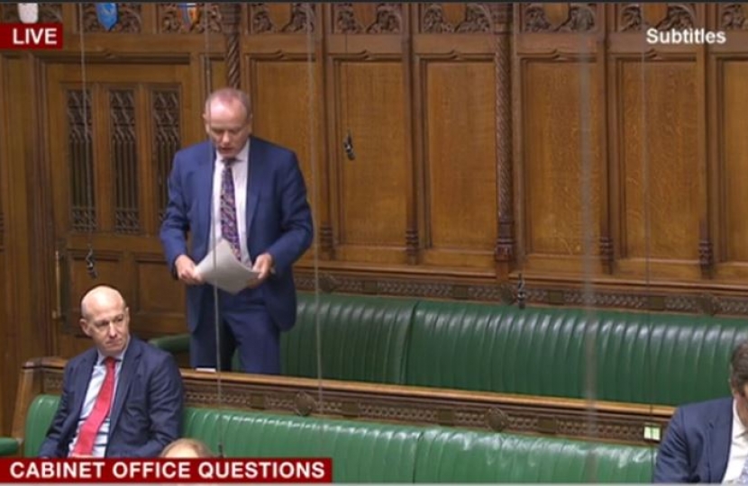 Mike Freer at Cabinet Office Questions